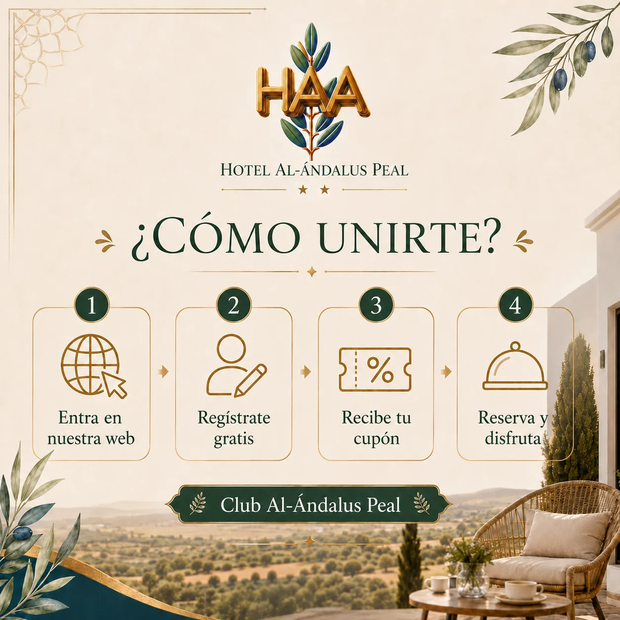 Cómo unirte al Club Al-Ándalus Peal