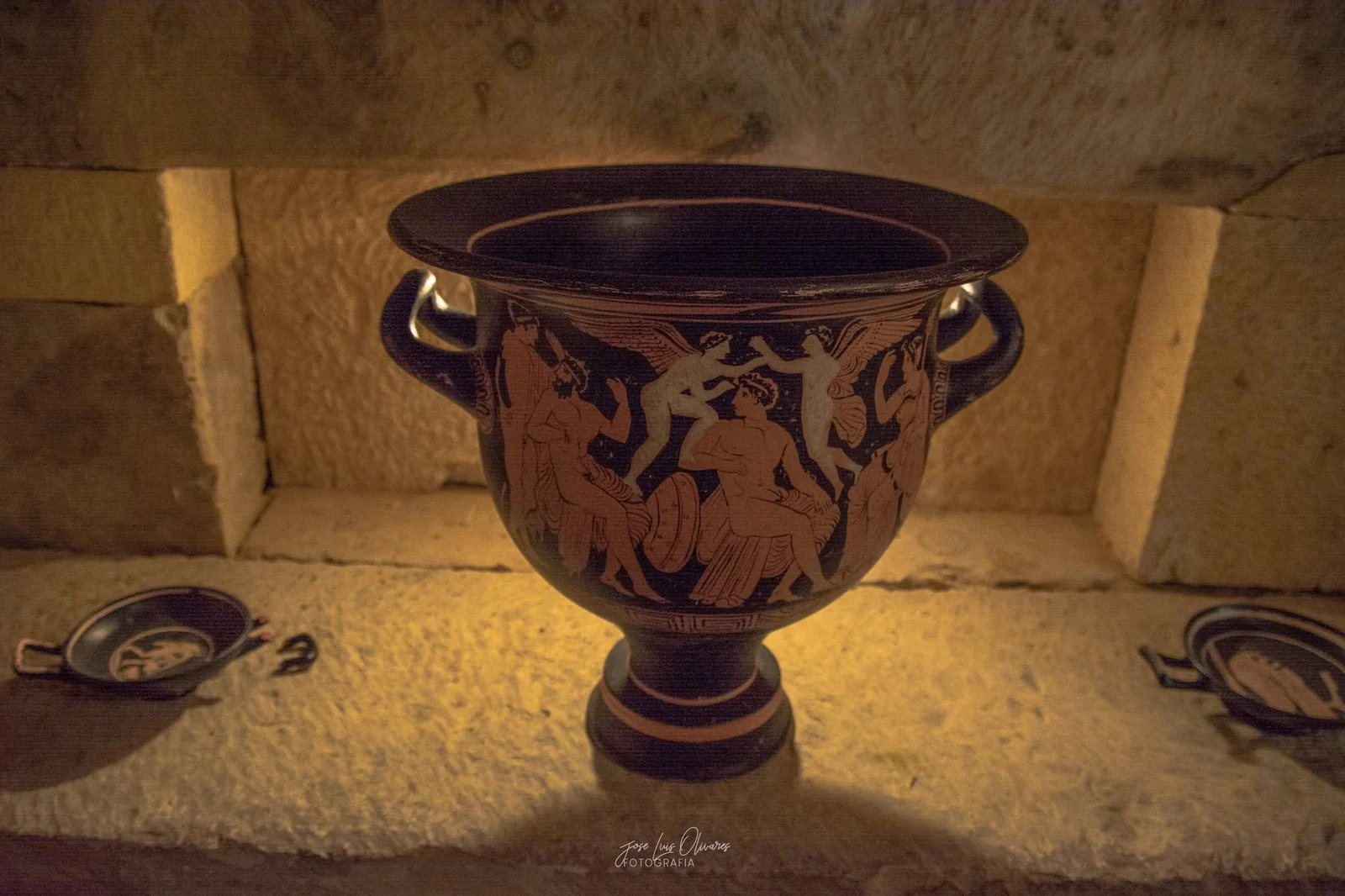 Crátera vinculada al relato de Toya