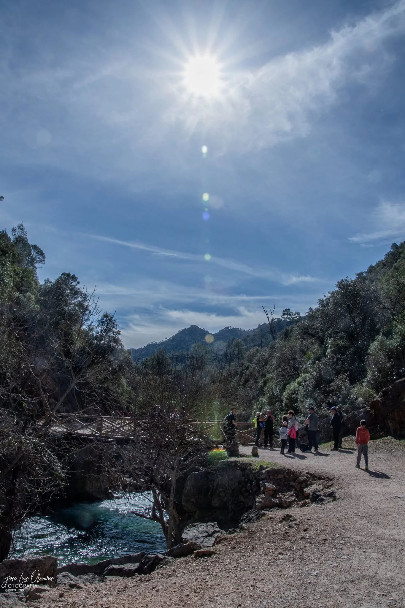 Puente en la ruta del Río Borosa