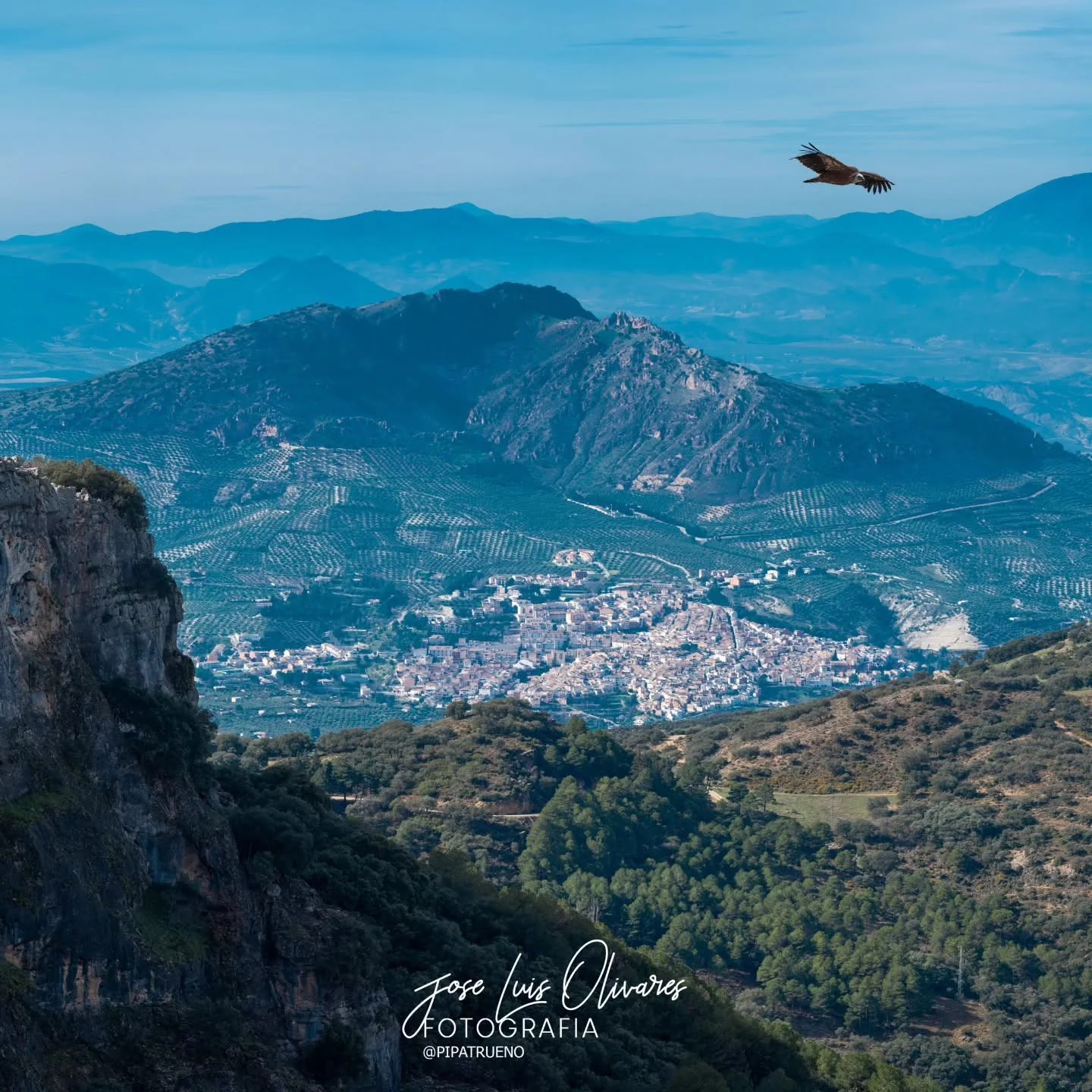 Vista panorámica de Cazorla