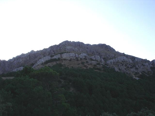 Pico Gilillo (Sierra de Cazorla) desde Peal de Becerro