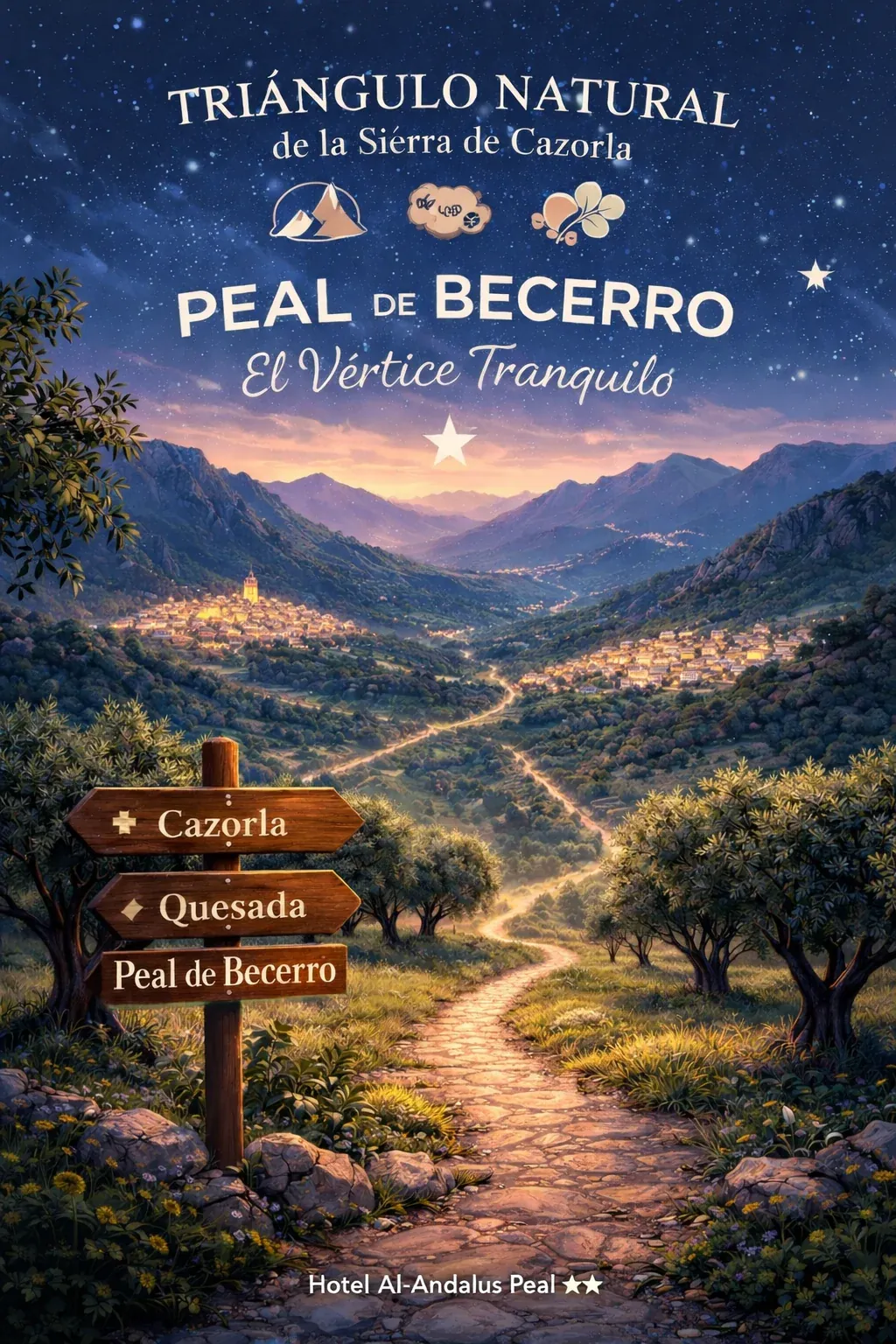 Natural triangle of the Sierra de Cazorla: Peal de Becerro, the quiet vertex